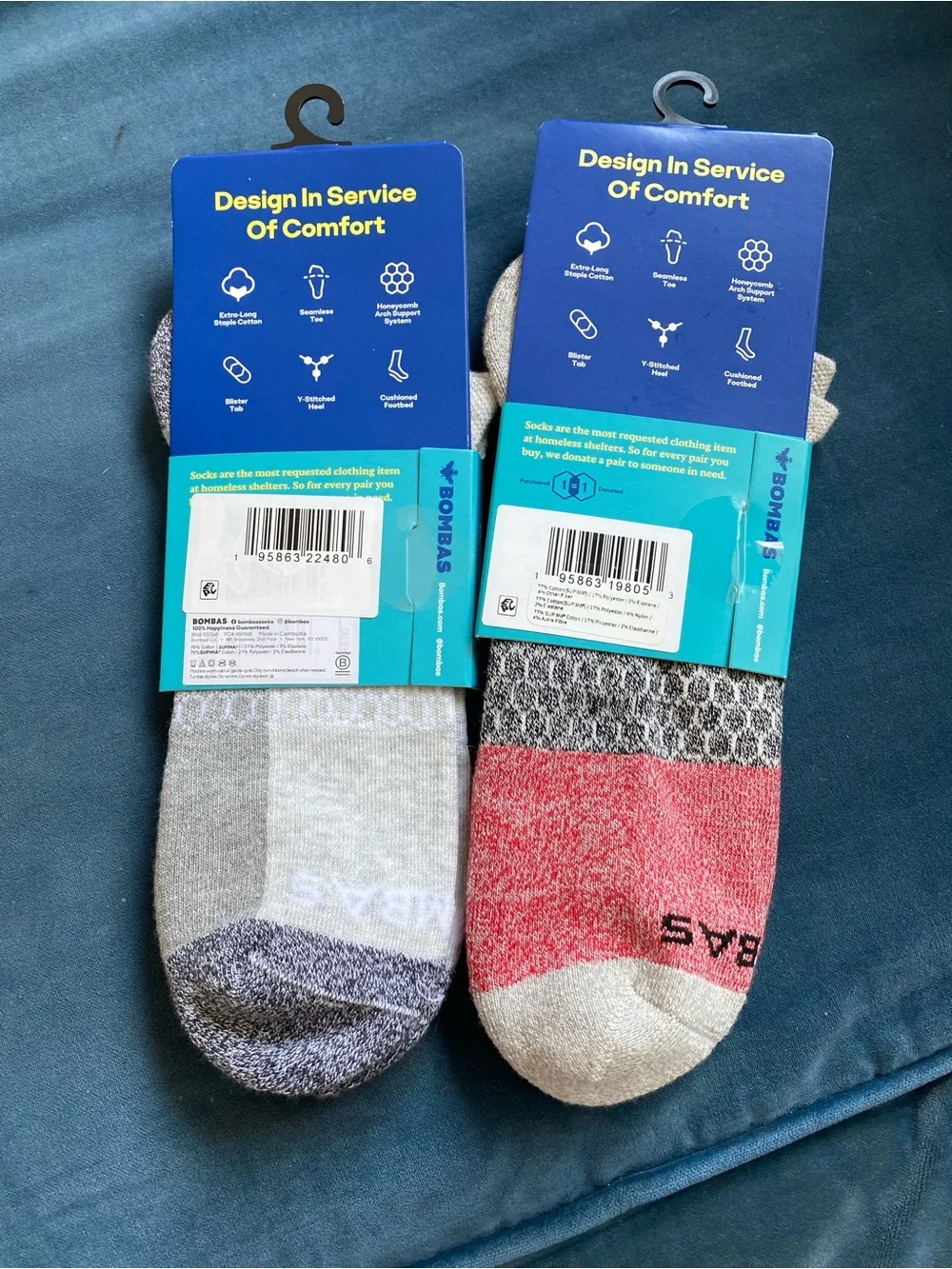 Bombas NWT Core Classic Ankle Socks Womens Large
